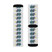 Load image into Gallery viewer, Blü Cow Sublimation Socks
